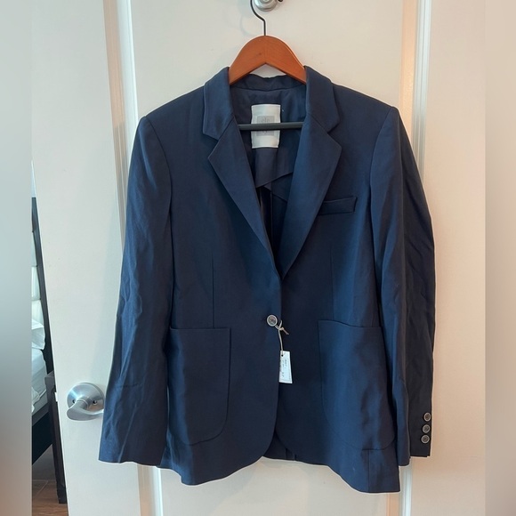 ELEVENTY SINGLE BREASTED WOOL BLEND BLAZER - Picture 2 of 16
